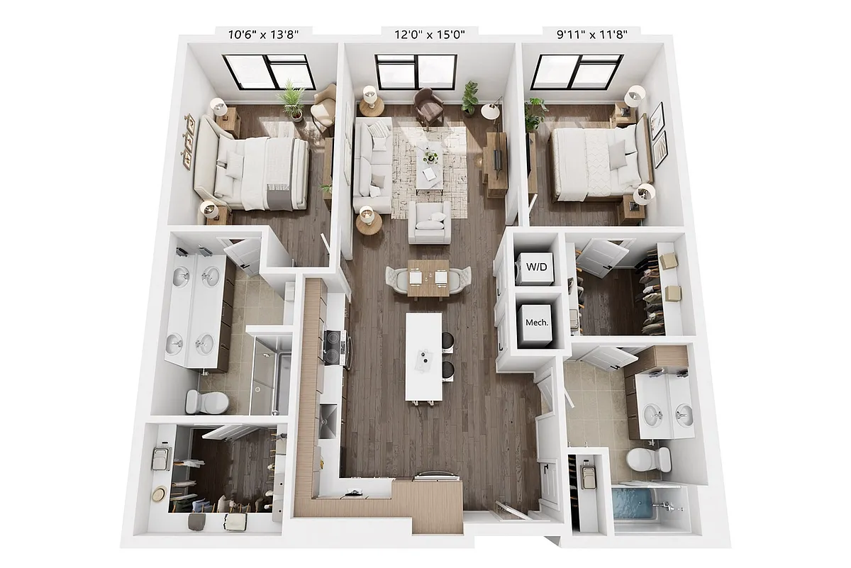 Floor plan B43