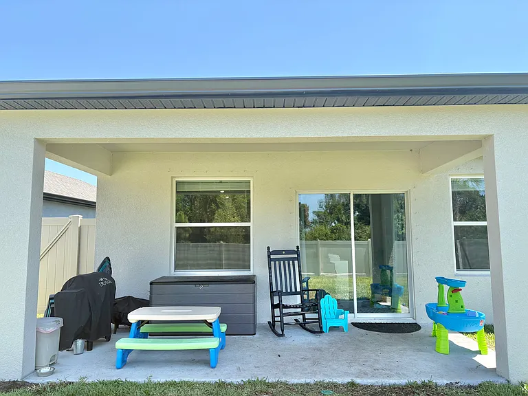 Covered lanai