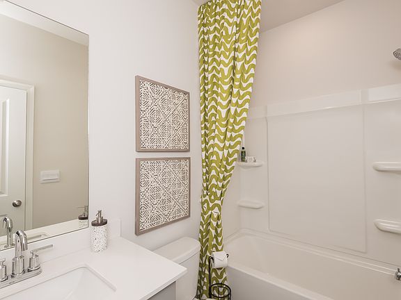 Full bathroom to compliment the downstairs bedroom .