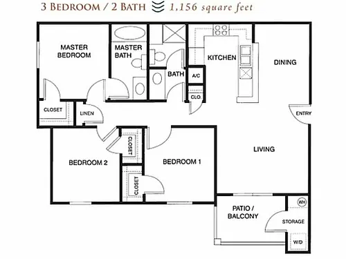 Floor plan LIHTC/Bond