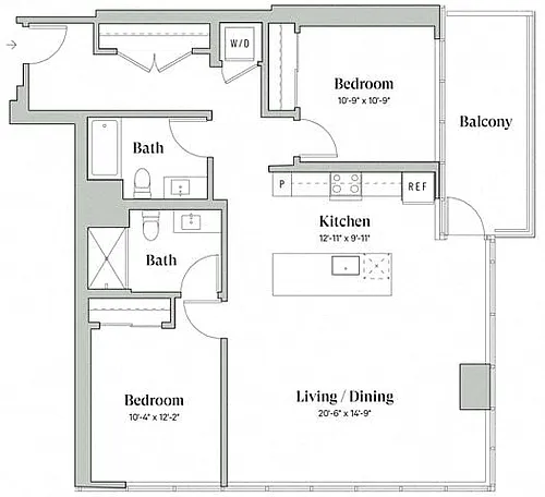 Floor plan D6a