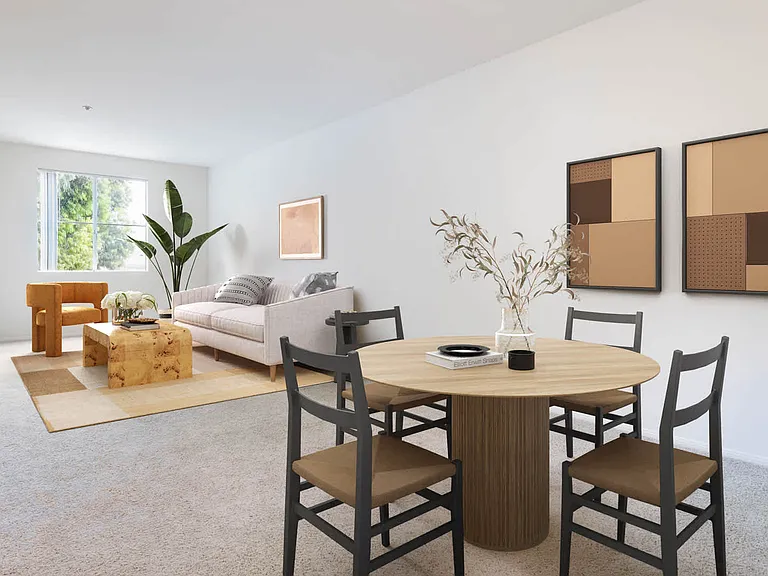 Carpeted Living Room