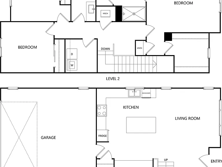 MF U4 Townhome 3bed - 2.5 bath - 1557 sqft
