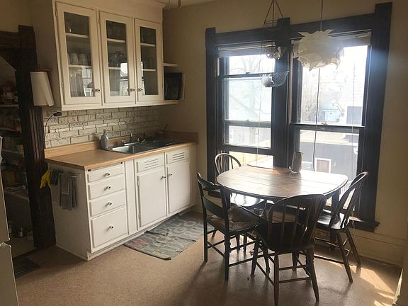View of kitchen from entryway
