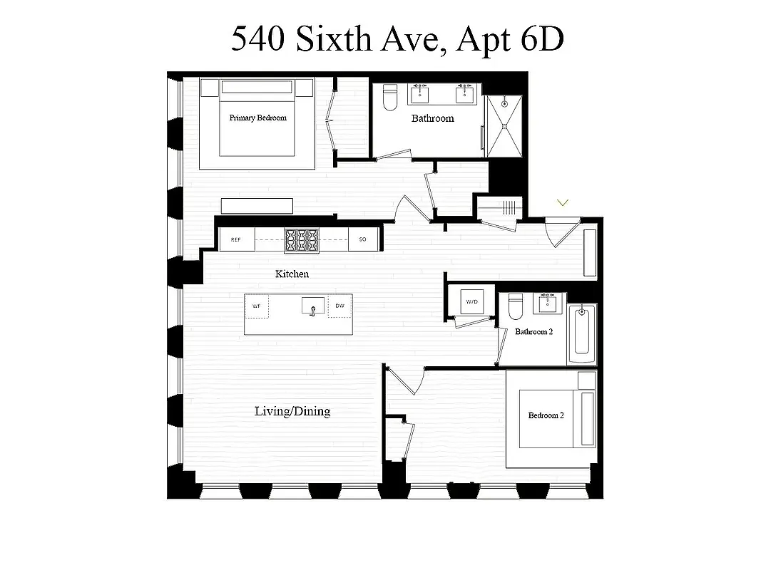 Building Photo - 540 6th Ave #6D