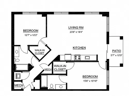 Floor plan B2