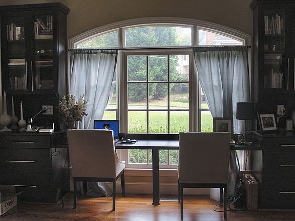 Office With New Built Ins..