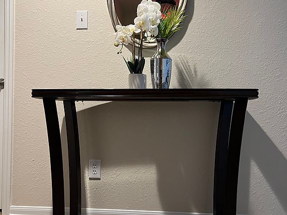 Entryway table.