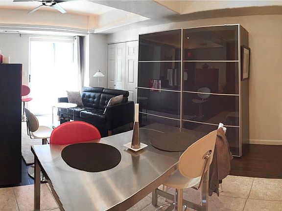 Lots of closet space, plus storage space on Mezzanine level.