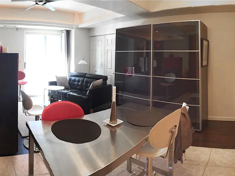 Lots of closet space, plus storage space on Mezzanine level.