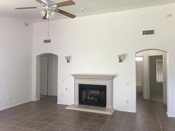 Great room fireplace