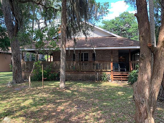 Back of house with porch