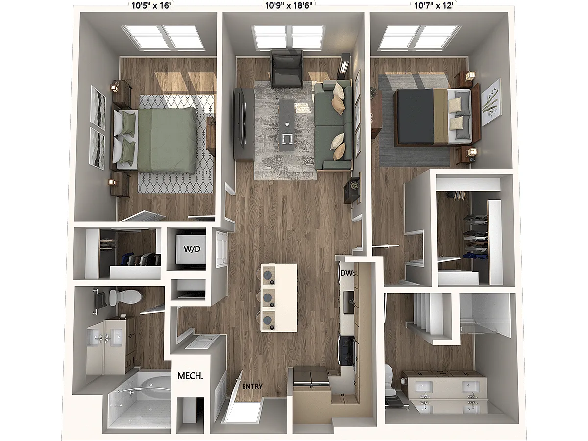 Floor plan 1063
