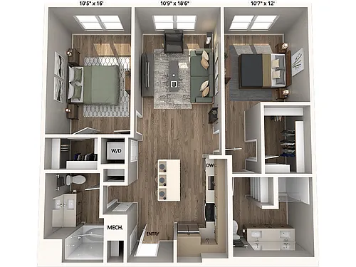 Floor plan 1063