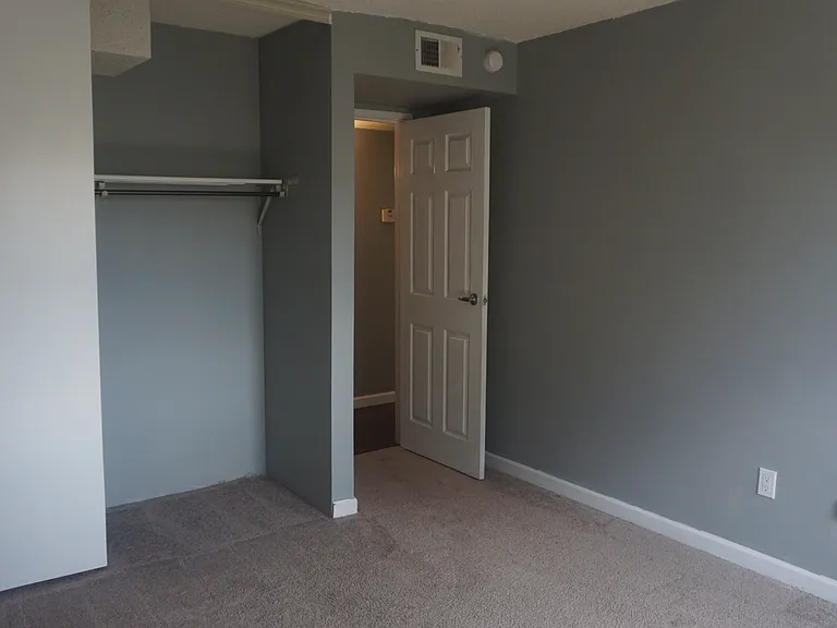 Tons of closet space in the large bedroom!