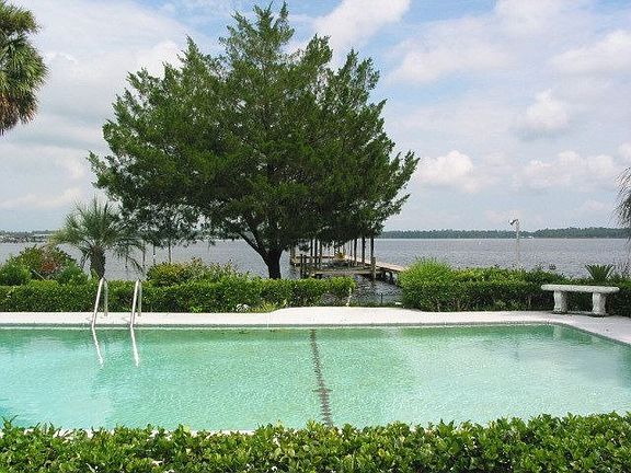 Inground pool and views