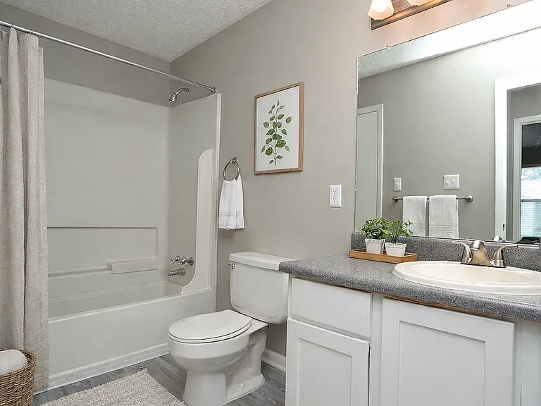 Overlook Gardens Bathroom Staged