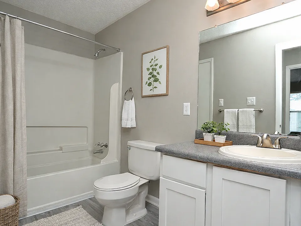 Overlook Gardens Bathroom Staged