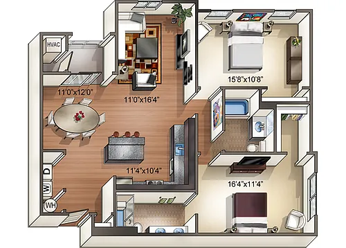 Floor plan Modena