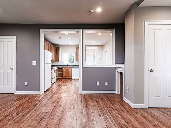 main floor living room to kitchen view