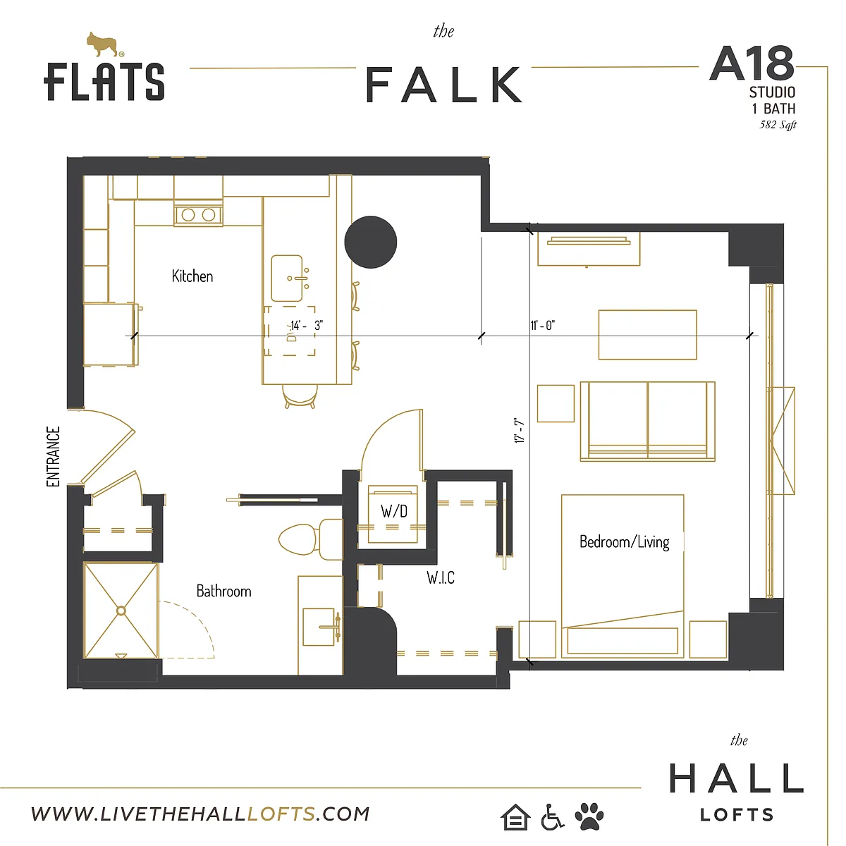 Floor plan A18