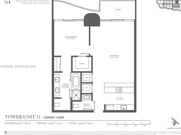 2nd image of 1000 Brickell Plz Unit 1811