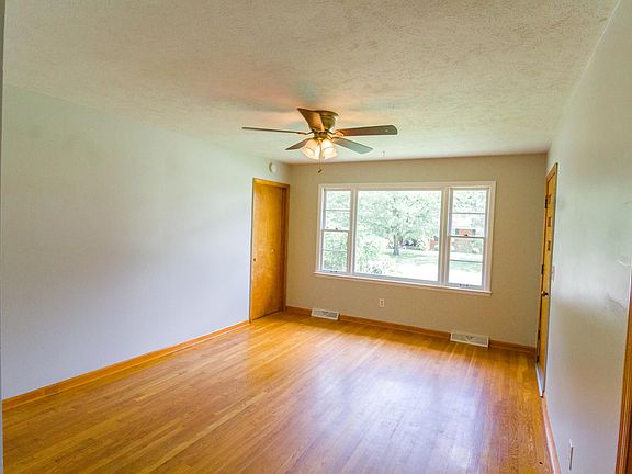 Spacious living room with lots of natural light