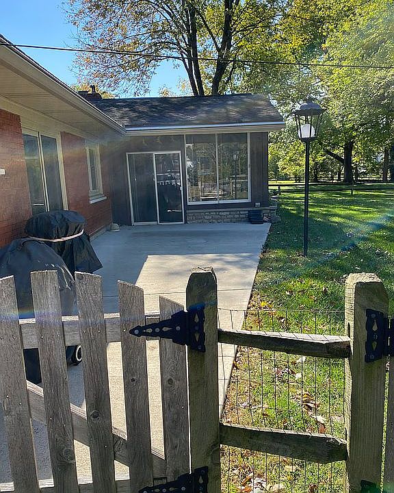 Back patio/three season room