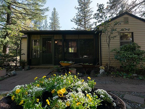 Front entrance of the home 