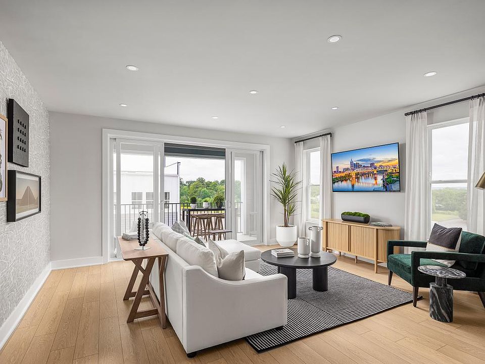 Great room with connectivity to outdoor space