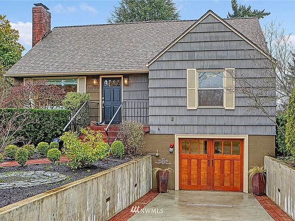 Widened Driveway with Attached Garage 
