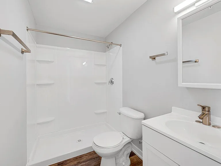 Newly remodeled bathrooms