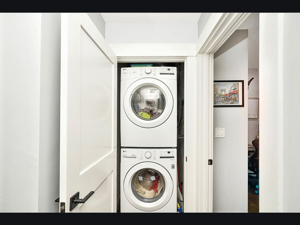 Full size and large washer and dryer