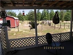 View form the Covered bach Porch. Site and watch the deers go by.