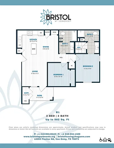 Floor plan B1