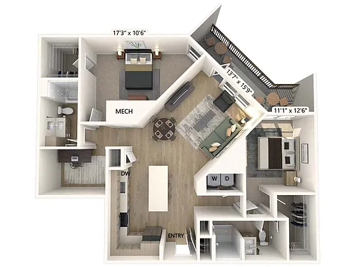 Floor plan B9-1365