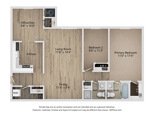 Floor plan The Patapsco