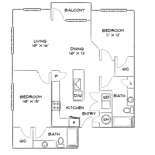 Floor plan Design 2X20