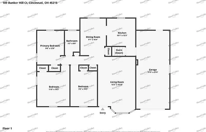 3 bed, 1.0 bath, 1095 sqft, $1,750 — Photo 2