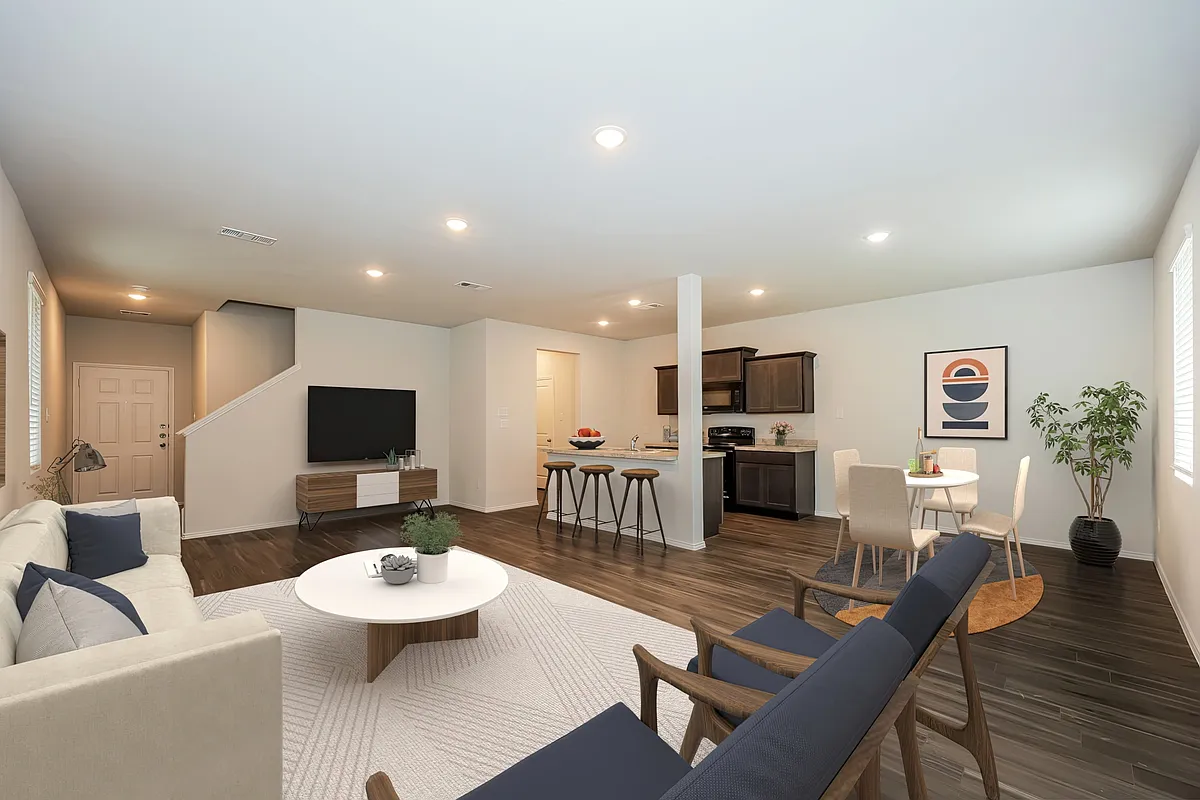 staged living/dining staged living/dining - 1406 Ester Ln