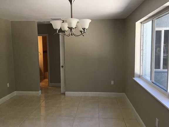 Dining area looking towards bedroom area
