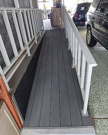 Trex ramp/deck (10'x22')2022