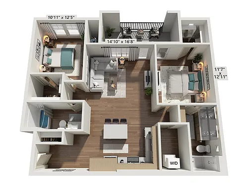 Floor plan B2