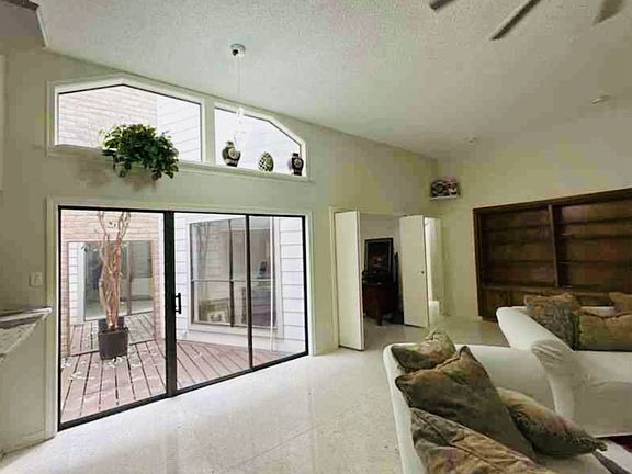 Another view of the spacious living room.