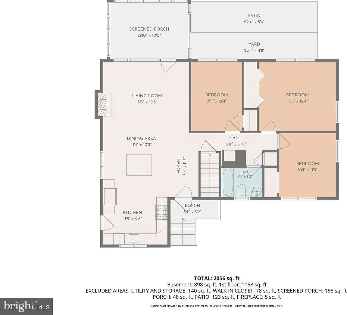 4 bed, 2.0 bath, 2078 sqft, $4,200 — Photo 2