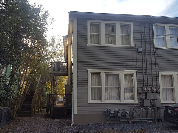 Back of 4-plex