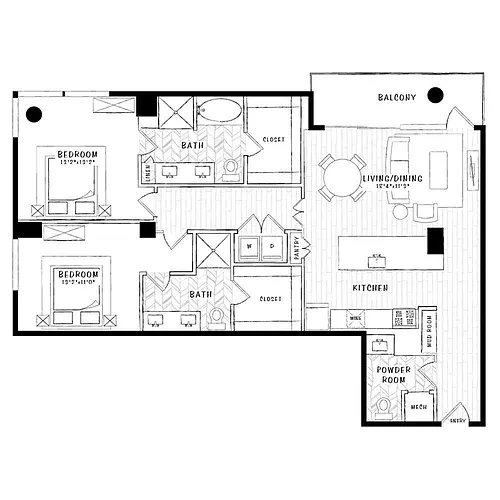 Floor plan B4