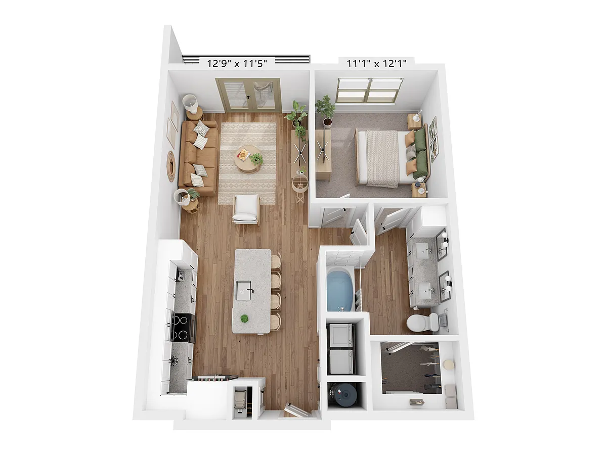 Floor plan A7
