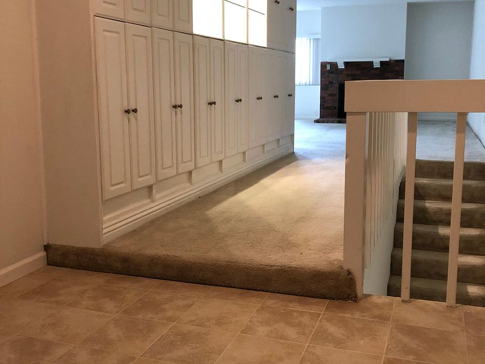 Newly tiled entryway