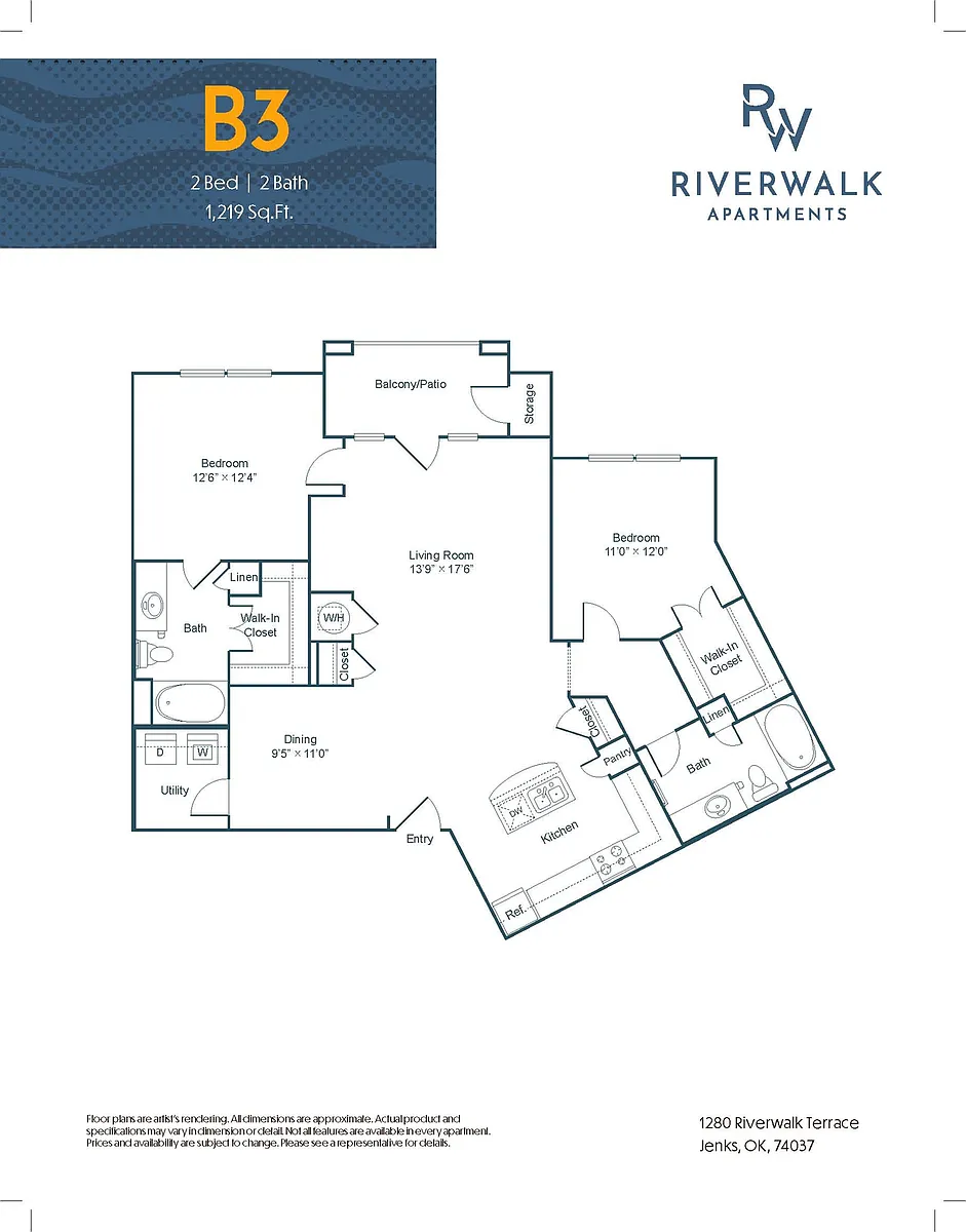 Floor plan B3